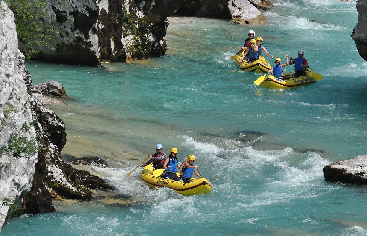 MINI RAFTING: Kamno - Tolmin