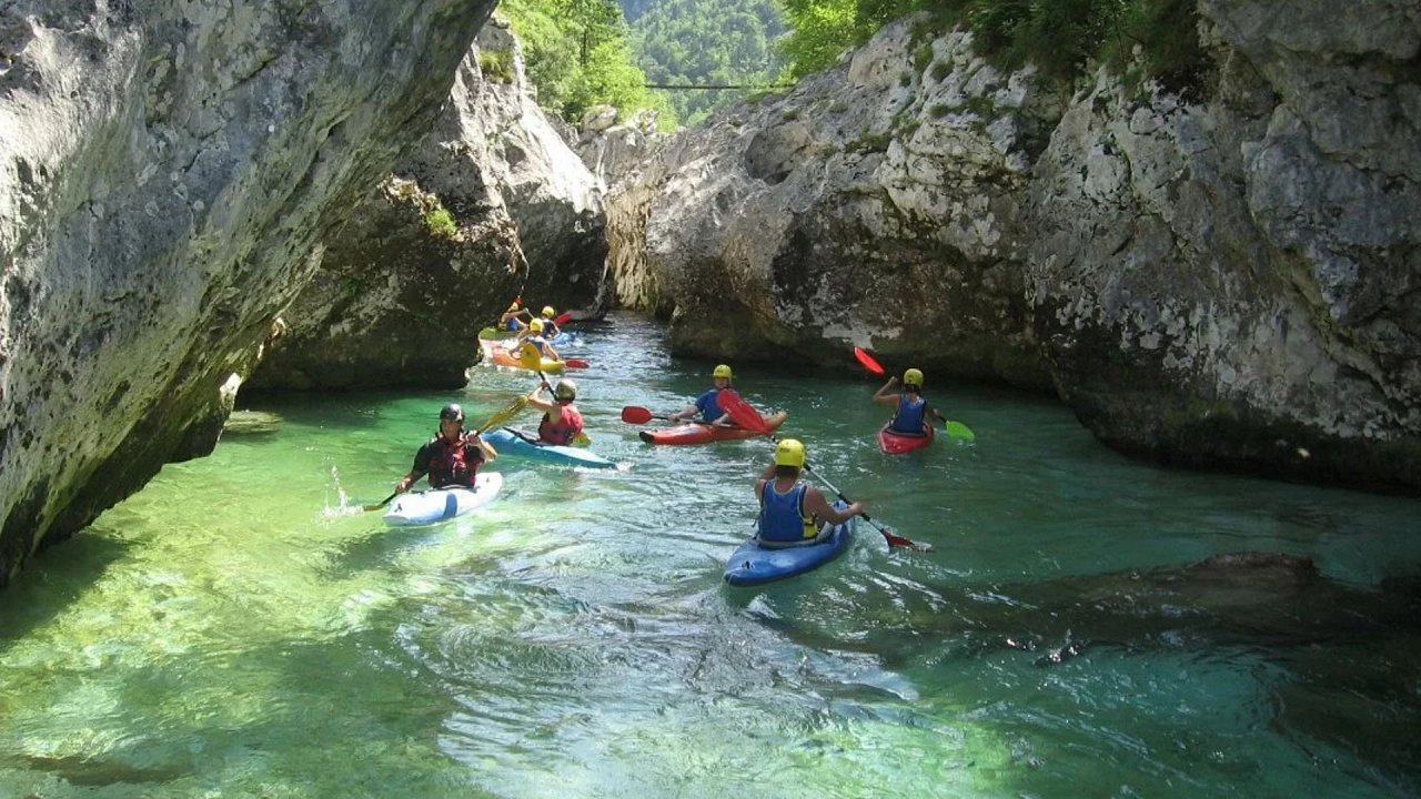 Šola kajaka Maya Team soteska