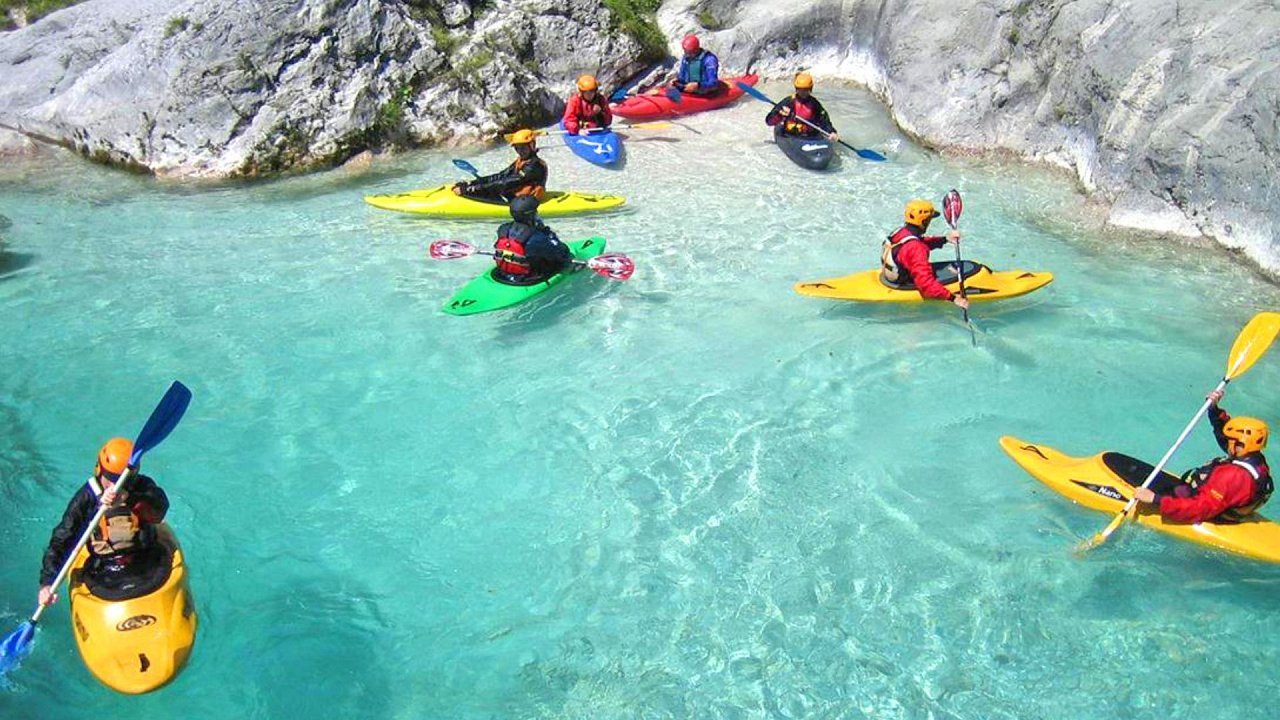 Šola kajaka Soča - Maya Team Tolmin