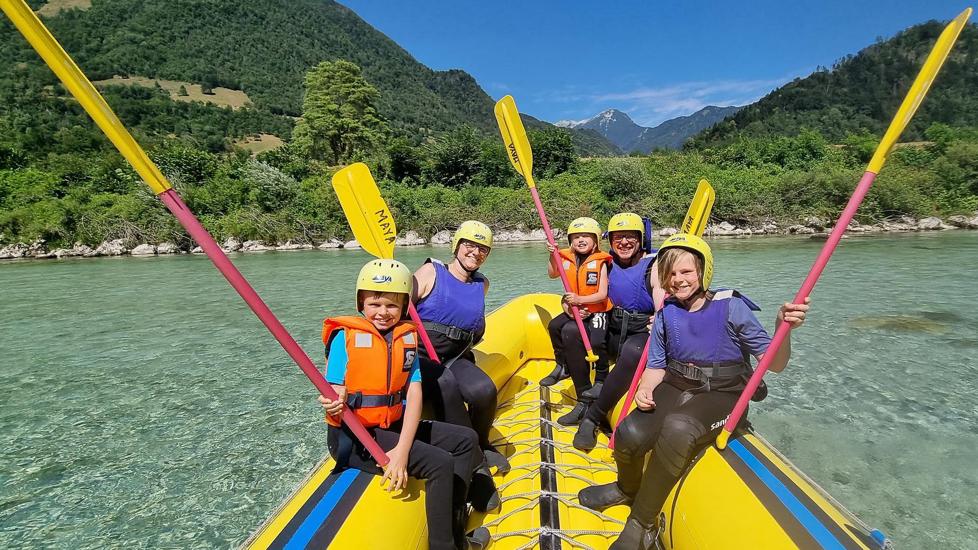 FAMILIE RAFTING EASY