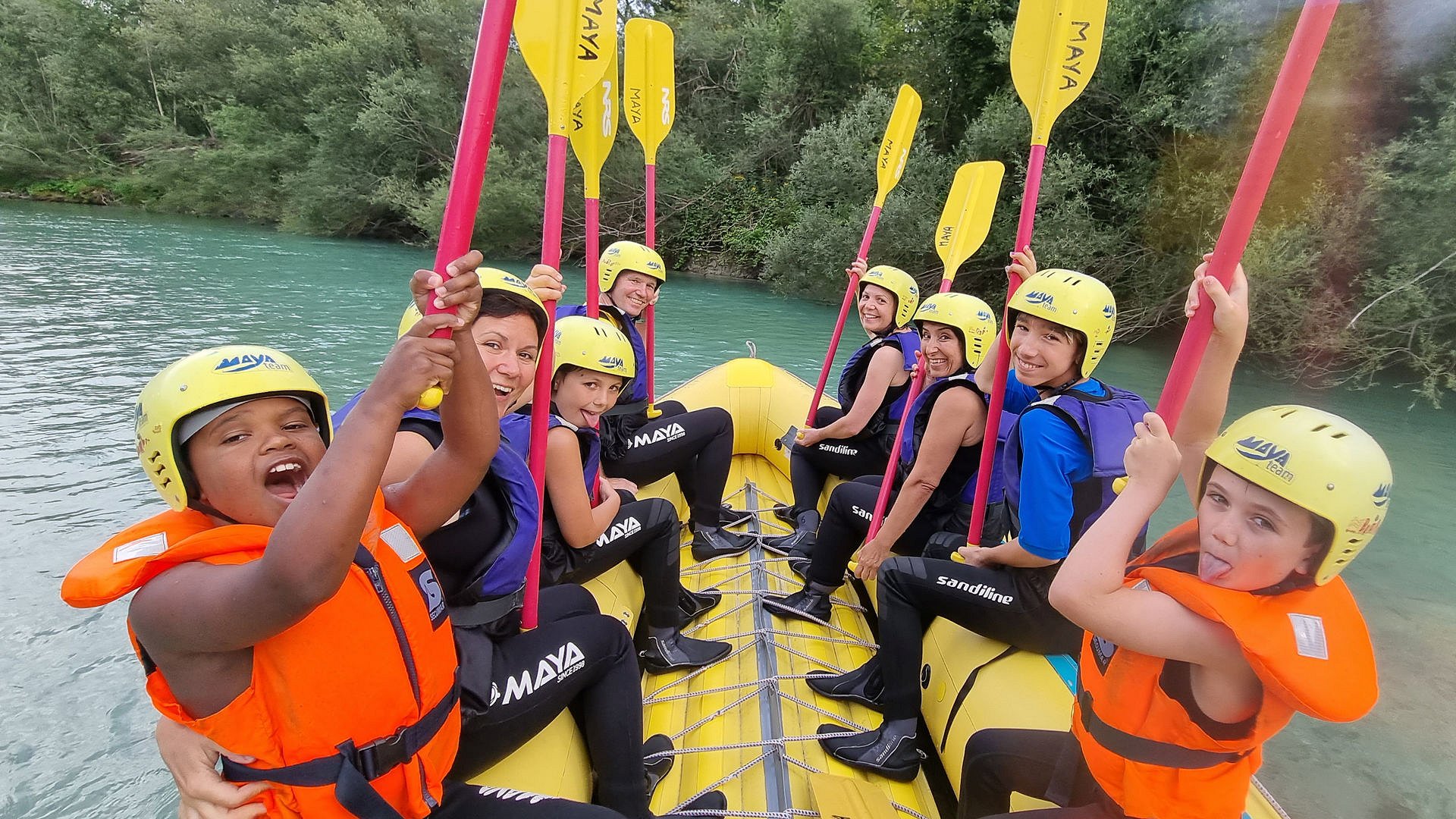 RAFTING DRUŽINSKI EASY