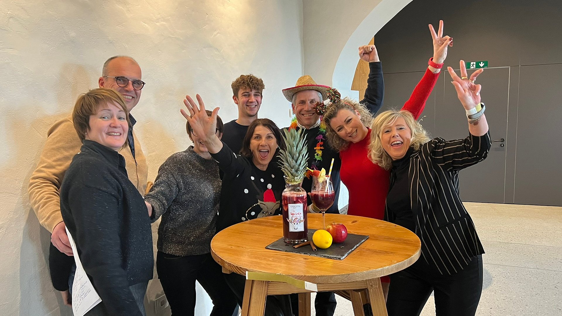 Sangria, three in one