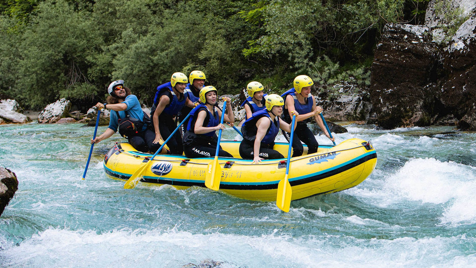 Rafting s piknikom